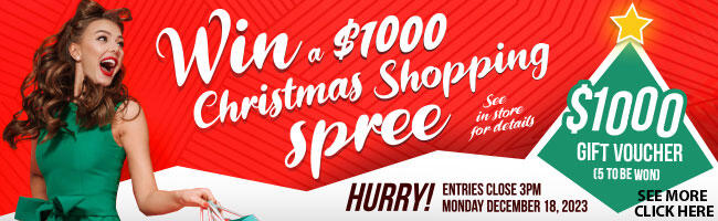 $1000 Christmas Shopping Spree